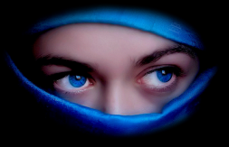 Menina dos olhos de Deus.