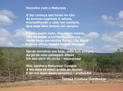 Encontro com a Natureza