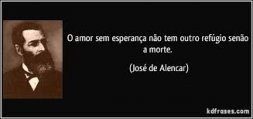 Amor sem esperança!