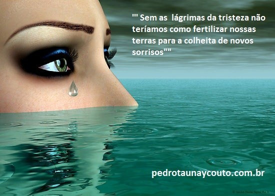   Sem as lágrimas
